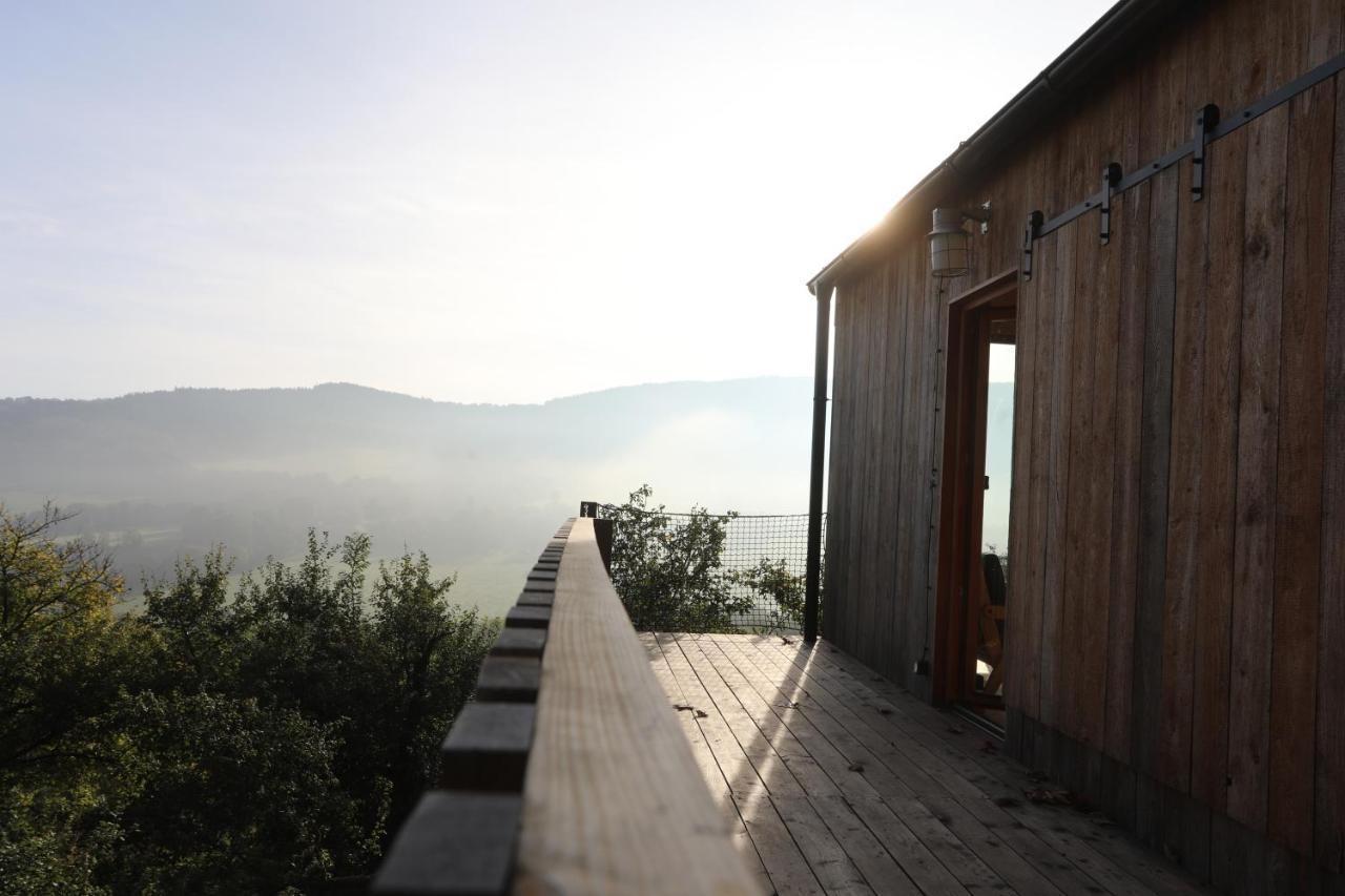 Tri Domky - Tiny Houses Depoltice Buitenkant foto