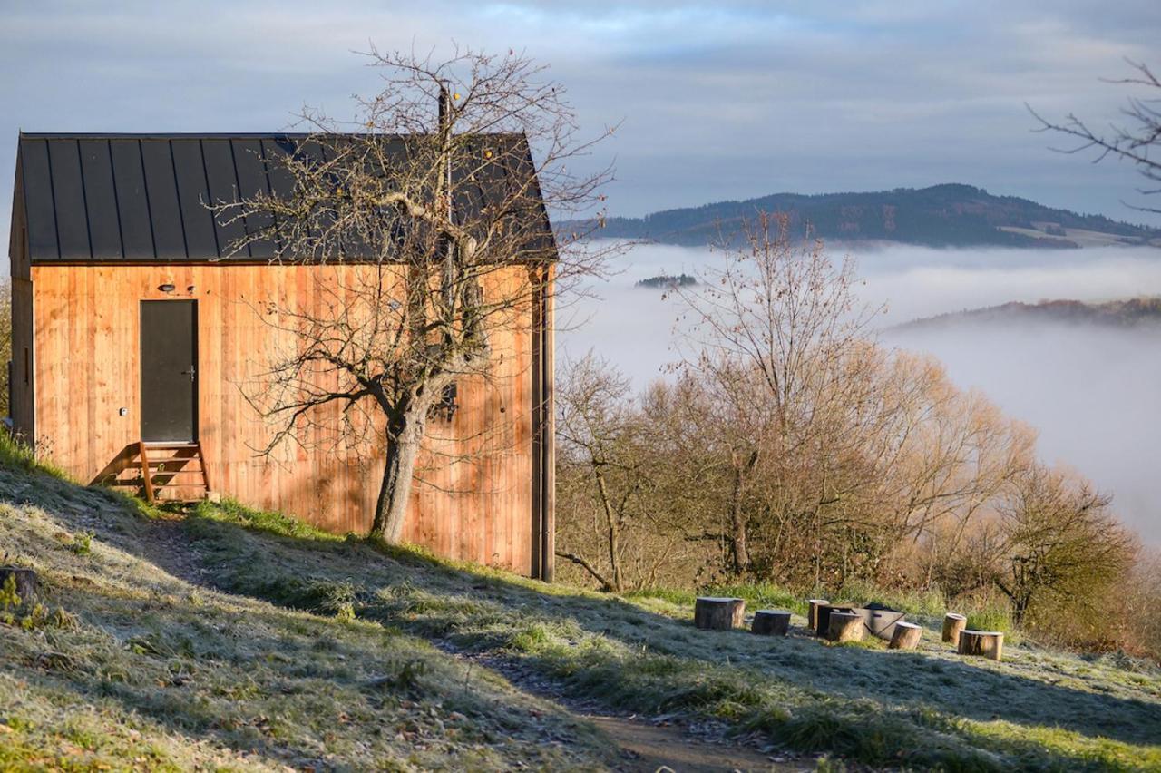 Tri Domky - Tiny Houses Depoltice Buitenkant foto