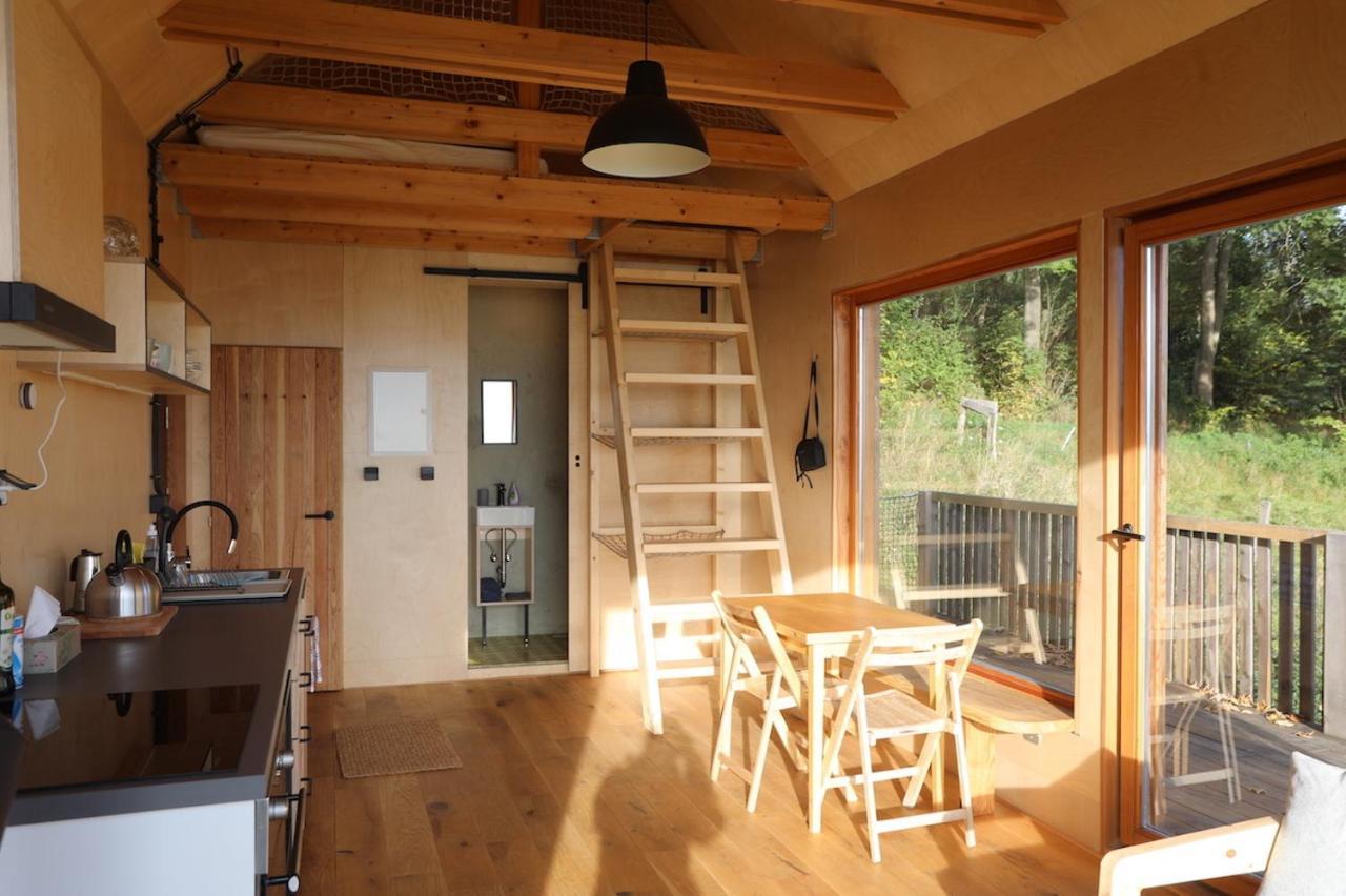 Tri Domky - Tiny Houses Depoltice Buitenkant foto