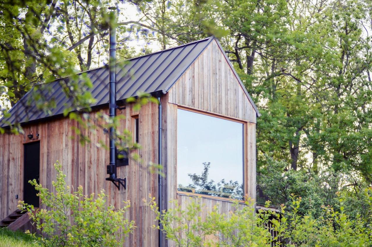 Tri Domky - Tiny Houses Depoltice Buitenkant foto