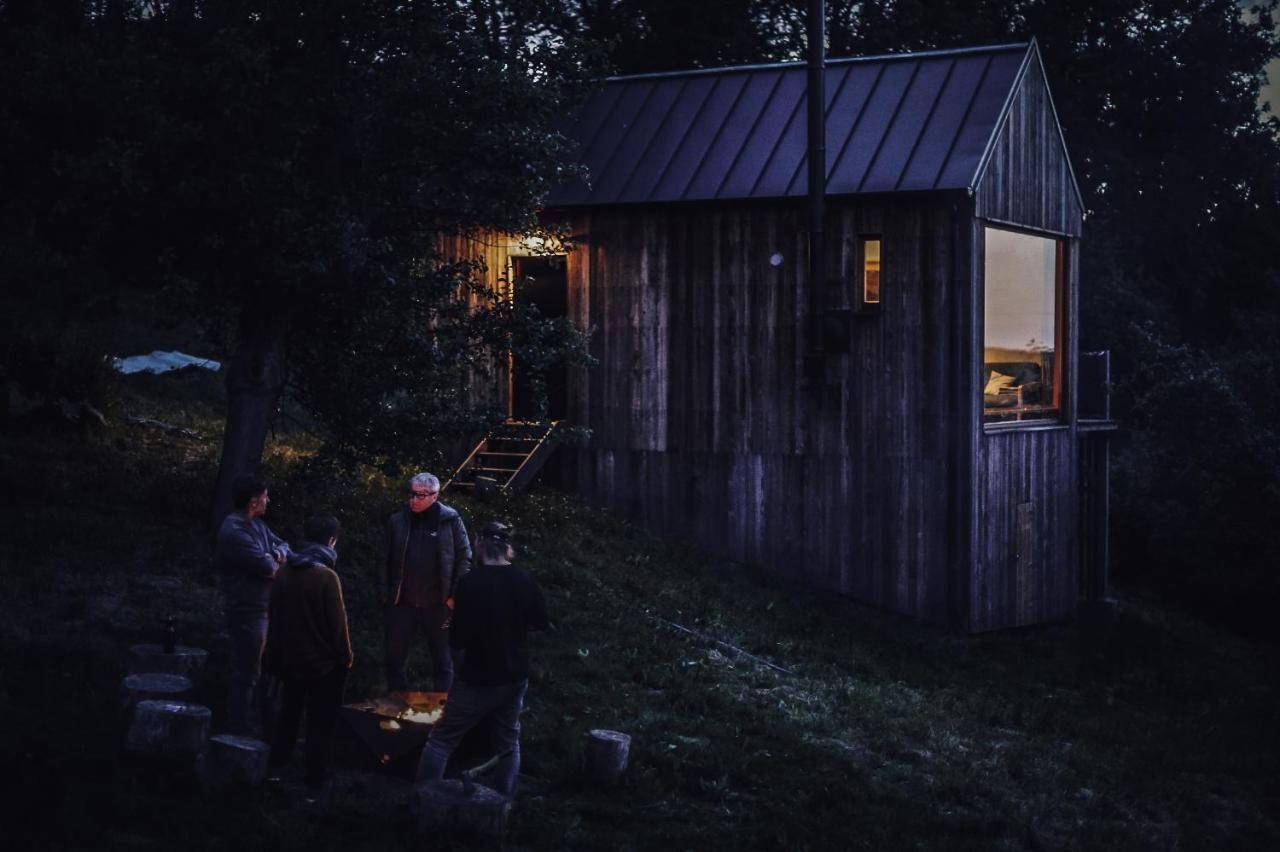 Tri Domky - Tiny Houses Depoltice Buitenkant foto