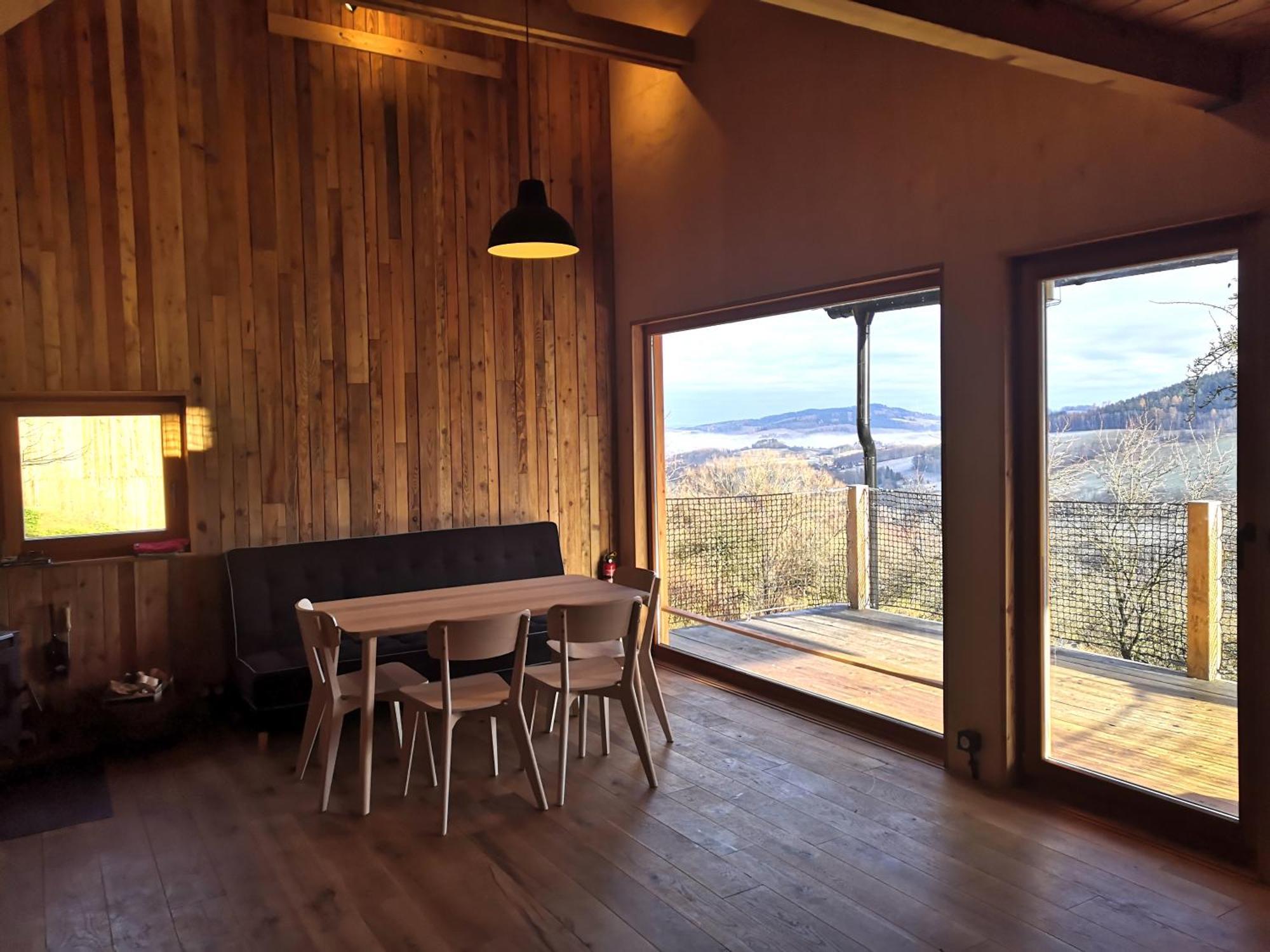 Tri Domky - Tiny Houses Depoltice Buitenkant foto